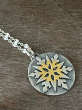 Load image into Gallery viewer, Single Snowflake Pendant