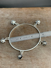 Load image into Gallery viewer, Sterling silver Jingle bangle