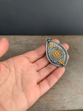 Load image into Gallery viewer, Large keum boo gold and silver medallion
