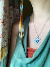 Load image into Gallery viewer, Apatite moon pendant