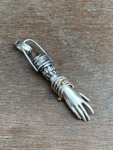 Load image into Gallery viewer, Hand pendant with cross on the palm