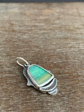 Load image into Gallery viewer, Opalized petrified wood charm