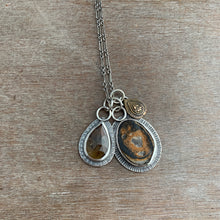 Load image into Gallery viewer, Rio grande rustic and natural sapphire charm set