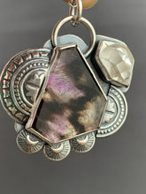 Load image into Gallery viewer, Melody Stone and herkimer Quartz Pendant
