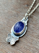 Load image into Gallery viewer, Tanzanite Butterfly charm