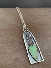 Load image into Gallery viewer, Variscite sacred heart shrine pendant