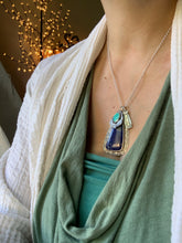 Load image into Gallery viewer, Lapis, and Turquoise 3 charm collection