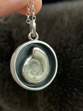 Load image into Gallery viewer, Fossil Shell Pendant