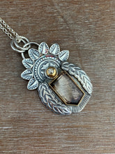 Load image into Gallery viewer, Melody Stone and Moissanite Set in 22k Gold