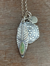 Load image into Gallery viewer, “Crazy plant lady” Turquoise Plant Pun Charm