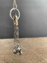 Load image into Gallery viewer, Handmade Small Bell Tassel with Vintage Swarovski Crystal