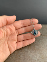 Load image into Gallery viewer, Moss kyanite charm