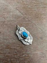 Load image into Gallery viewer, Peruvian Blue Opalina charm