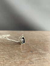 Load image into Gallery viewer, #1 Tiny moonstone charm with 18” rolo chain included