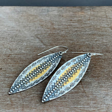 Load image into Gallery viewer, Keum Boo Hand Stamped Earrings