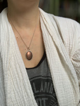 Load image into Gallery viewer, Etched Copper Pendant 2 - Medium Size