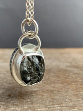 Load image into Gallery viewer, Tourmilated quartz double sided pendant