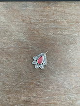 Load image into Gallery viewer, Garnet feather charm