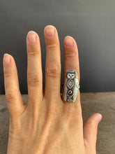 Load image into Gallery viewer, Size 8 owl ring