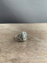 Load image into Gallery viewer, Medium size 6.5 bonfire symbol shield ring