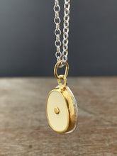 Load image into Gallery viewer, Fossilized woolly mammoth ivory charm