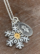 Load image into Gallery viewer, Snowflake Charm set #3