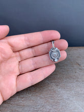 Load image into Gallery viewer, White moonstone charm necklace