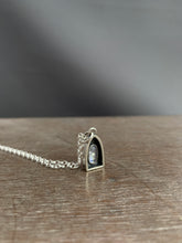 Load image into Gallery viewer, #2 Tiny moonstone charm with 18” rolo chain included