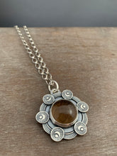 Load image into Gallery viewer, Smokey quartz medallion