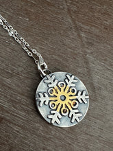 Load image into Gallery viewer, Single Snowflake Pendant