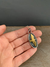 Load image into Gallery viewer, #3 24k Keum Boo Hawk Silhouette On a Stamped Background