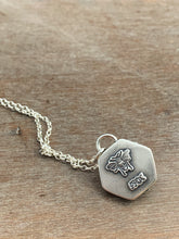 Load image into Gallery viewer, Plant pun “I dig gardening ” succulent charm necklace