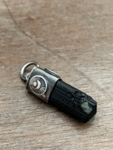 Load image into Gallery viewer, Black Ice Tourmaline Crystal necklace