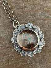 Load image into Gallery viewer, Rainbow quartz medallion