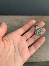 Load image into Gallery viewer, Small keum boo gold and silver pendant #4