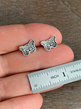 Load image into Gallery viewer, Butterfly stud earrings