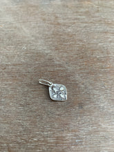 Load image into Gallery viewer, Tiny stamped silver charm