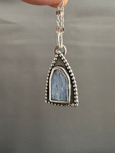 Load image into Gallery viewer, Small Kyanite beaded window
