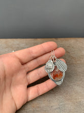 Load image into Gallery viewer, Red horn coral and lion charm collection