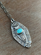 Load image into Gallery viewer, Owl pendant #11 - Turquoise
