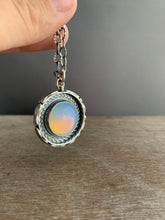 Load image into Gallery viewer, Opalite glass fish pendant