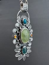Load image into Gallery viewer, Multi stone elaborate pendant