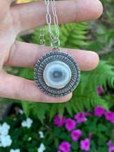 Load image into Gallery viewer, Solar eye agate pendant