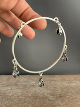 Load image into Gallery viewer, Sterling silver Jingle bangle