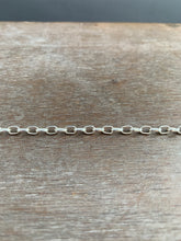 Load image into Gallery viewer, Add a chain to a necklace, Medium sterling chain, 3.2mm Oval Rolo Chain