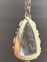 Load image into Gallery viewer, Large Quartz pendant with 34” chain as requested