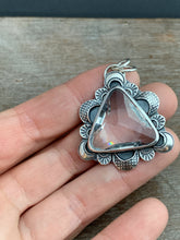 Load image into Gallery viewer, Vintage Swarovski moon prism medallion #1