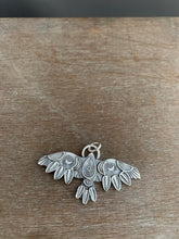 Load image into Gallery viewer, Large stamped bird pendant