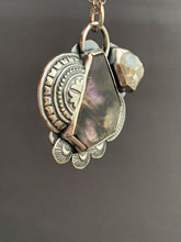 Load image into Gallery viewer, Melody Stone and herkimer Quartz Pendant