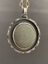 Load image into Gallery viewer, Lake Erie Beach Stone Fish Parable Pendant